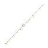 Gucci Interlocking Gold 0.22ct Diamond Bracelet YBA729403003 - Size M