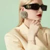 Gucci Interlocking Gold 0.22ct Diamond Bracelet YBA729403003 - Size M