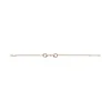 Gucci Horsebit Rose Gold & Diamond Ladies Bracelet YBA796174001 - Size M