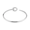 Gucci Horsebit White Gold Diamond Cuff Bangle Size: Large YBA832971001 18