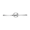 Gucci Horsebit White Gold Diamond Cuff Bangle Size: Large YBA832971001 18
