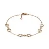 Gucci Horsebit 18ct Rose Gold Diamond Bracelet YBA837594001 17 - Size Medium