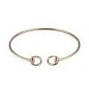 Gucci Horsebit 18ct Rose Gold Diamond Bangle YBA837620001 17 - Medium