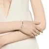 Gucci Horsebit White Gold Diamond Cuff Bangle Size: XL YBA832971001 19