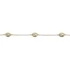 Gucci 18ct Yellow Gold Interlocking Chain Bracelet 18cm YBA 87421 4001