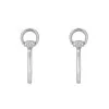 Gucci Horsebit White Gold and Diamond Earrings YBD837757001