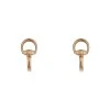 Gucci Horsebit Rose Gold Diamond Earrings YBD837613001