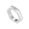Gucci Trademark 5mm Hexagon Ring YBC782839001
