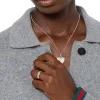 Gucci Blind for Love Silver 5mm Ring YBC843576001