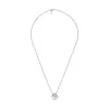 Gucci Interlocking Sterling Silver Necklace YBB776996002