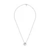 Gucci Interlocking Sterling Silver Necklace YBB776996002