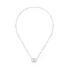 GUCCI Sterling Silver Interlocking Chain Necklet YBB853964001