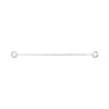 GUCCI Sterling Silver Interlocking Bracelet YBA853966001 17 - Size Medium