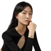 Gucci Trademark Sterling Silver Hoop Earrings YBD779170002
