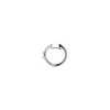 Gucci Interlocking Silver Hoop Earrings YBD796323001