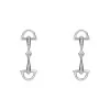Gucci Sterling Silver Staffa Earrings YBD 875899 001
