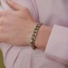 Gucci G Motif Sterling Silver Bracelet YBA454285001 - Size XL