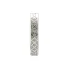 Gucci Sterling Silver Diamante Engraved 4mm Ring YBC 843813 001