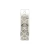 Gucci Sterling Silver Diamante Engraved 6mm Ring YBC 843748 001