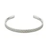 Gucci Diamante Sterling Silver Bangle 17cm YBA 843596 001 17
