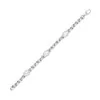 Gucci Interlocking Silver Chain Bracelet YBA620798002 - Size L