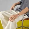 Gucci Interlocking Silver Bracelet YBA627068002 - Size L