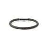 Gucci Tag Supreme Leather Bracelet YBA797156002 - Size XL