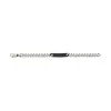 Gucci Tag Sterling Silver Chain Bracelet YBA797167001 - Size XL 