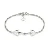 GUCCI Silver Staffa Bracelet YBA875963001 - Size M