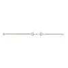 GUCCI  Silver Staffa Bracelet YBA875963001 - Size L