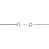 GUCCI  Silver Staffa Bracelet YBA875963001 - Size L
