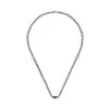 Gucci Interlocking Aria Silver Unisex Necklace YBB678661002