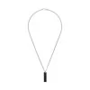 Gucci Tag Sterling Silver GG Necklace YBB797174001