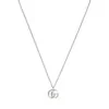 Gucci GG Marmont Silver Pendant Necklace YBB814914001
