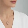 Georg Jensen Offspring Sterling Silver Drop Pendant 10012762