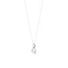 Georg Jensen Infinity Sterling Silver Twist Pendant 10013929