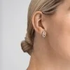 Georg Jensen Infinity Sterling Silver Earrings 3539284