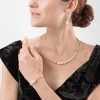 Coeur De Lion Yellow Gold Tone Pearl Gradient Necklet 1102/10-1416