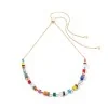Coeur De Lion Vibrant Multicolour Adjustable Geo Cube Necklace 3035/10_1582