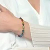 Coeur De Lion Geocube Multi-Coloured Crystal Bracelet 4409/30-1500