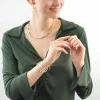 Coeur De Lion Precious Fusion Offset Gold-Green Bracelet 4354300500