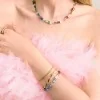 Coeur De Lion GeoCUBE® Iconic Precious Rainbow Bracelet 4905301520