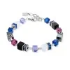 Coeur De Lion GeoCUBE® Precious Blue Moon Statement Bracelet 3039300708