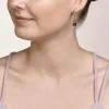 Coeur De Lion Gold Plated Brown Grey Black Drop Earrings 2839/21-1216
