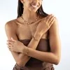 Coeur De Lion GeoCUBE® Iconic Mocha Mousse Earrings 2838201100