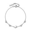 Olivia Burton Signature Celestial Mini North Star & Moon Silver Tone Bracelet 24100623