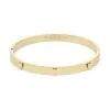 Olivia Burton Classic Mini Heart Gold Plated Bangle 24100466