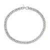 Olivia Burton Honeycomb Stainless Steel Link Necklace 24100088