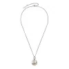 Olivia Burton Signature Celestial Star and Moon Silver Tone Pendant Necklace 24100468