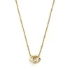 Olivia Burton Classic Kindred Interlink Heart Gold Plated Necklace 24100550
